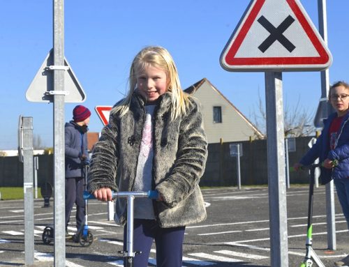 La plus grande piste d’apprentissage pour les deux-roues est à Coudekerque